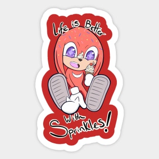 Life is better with sprinkles! Sticker